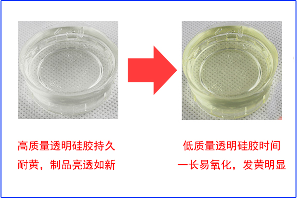高透硅膠制品發(fā)黃，你可接受？